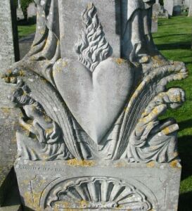 Tombstone in Almorah Cemetery