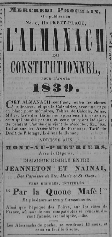 Le Constitutionnel 1839