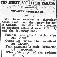 The Jersey Society in Canada