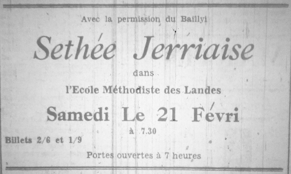 Séthée Jèrriaise 1953