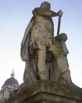 George II statue, Greenwich