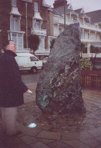 The inauguration of the stone
