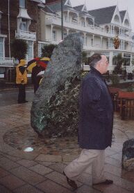 The inauguration of the stone