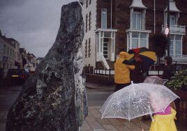 The inauguration of the stone