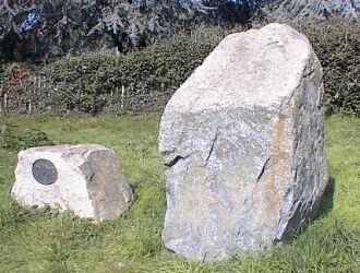 St Saviour's Millennium standing stone