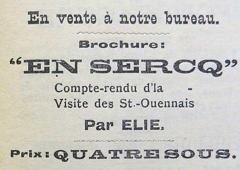 En Sercq 1910