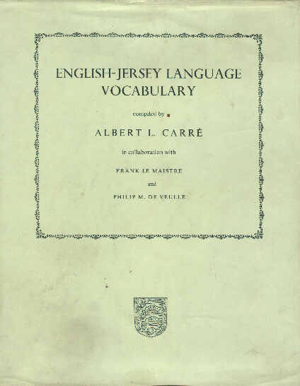English-Jersey Language Vocabulary