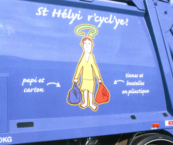 St Hélyi r'cycl'ye!